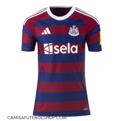 Camisa de time de futebol Newcastle United Replicas 2º Equipamento Feminina 2024-25 Manga Curta